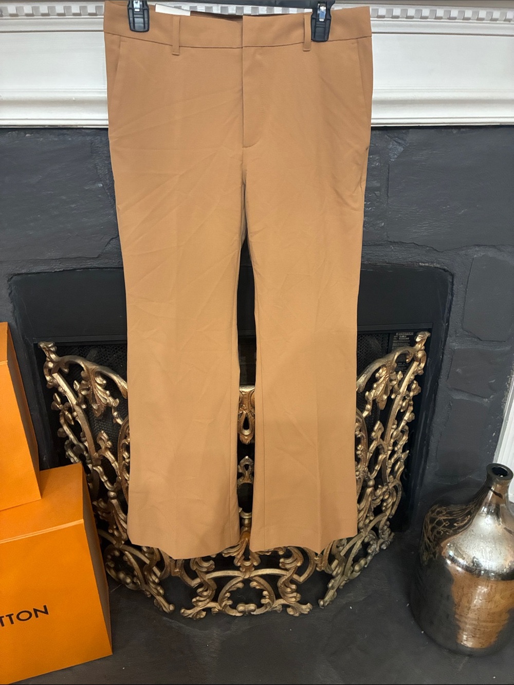 Banana Republic Boot Cut Women's Tailored Trousers in Camel